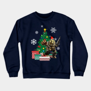 Big Daddy BioShock Around The Christmas Tree Crewneck Sweatshirt